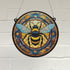 Bee Stained Glass Effect Suncatcher